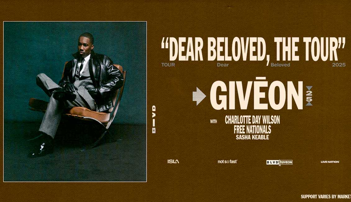 Giveon announces Dear Beloved The Tour 2025