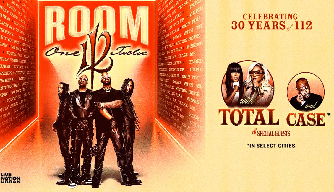 R&B Quartet 112 announce Room 112 Tour