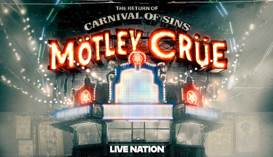 Motley Crue announce Carnival of Sins 2026 Tour