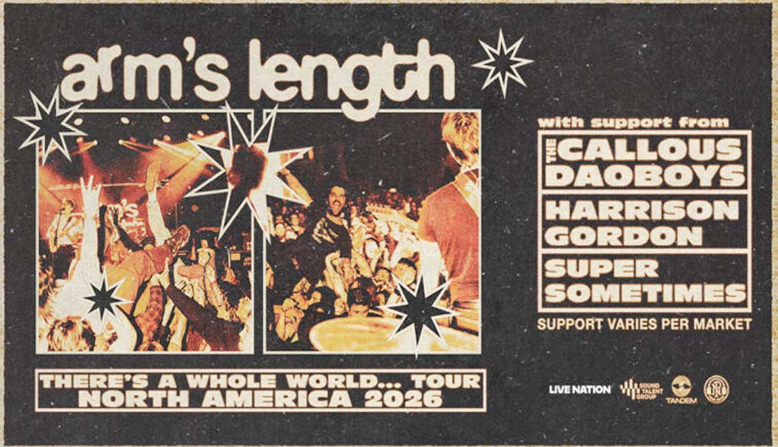 Arms Length Announce 2026 North American Headline Tour