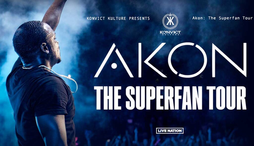 AKON The Superfan Tour 2023 news