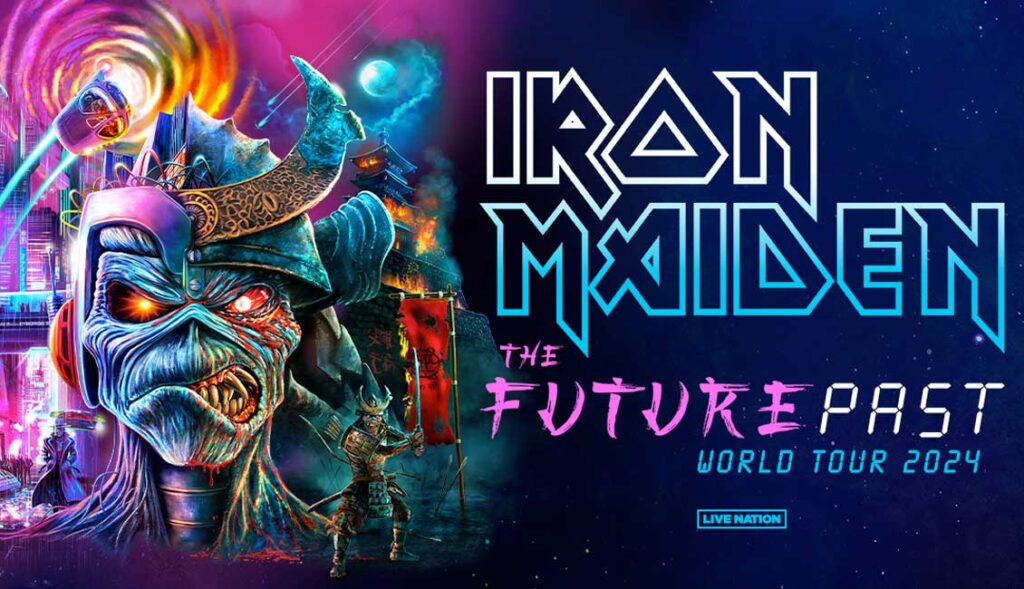 Iron Maiden The Future Past US Tour dates 2024