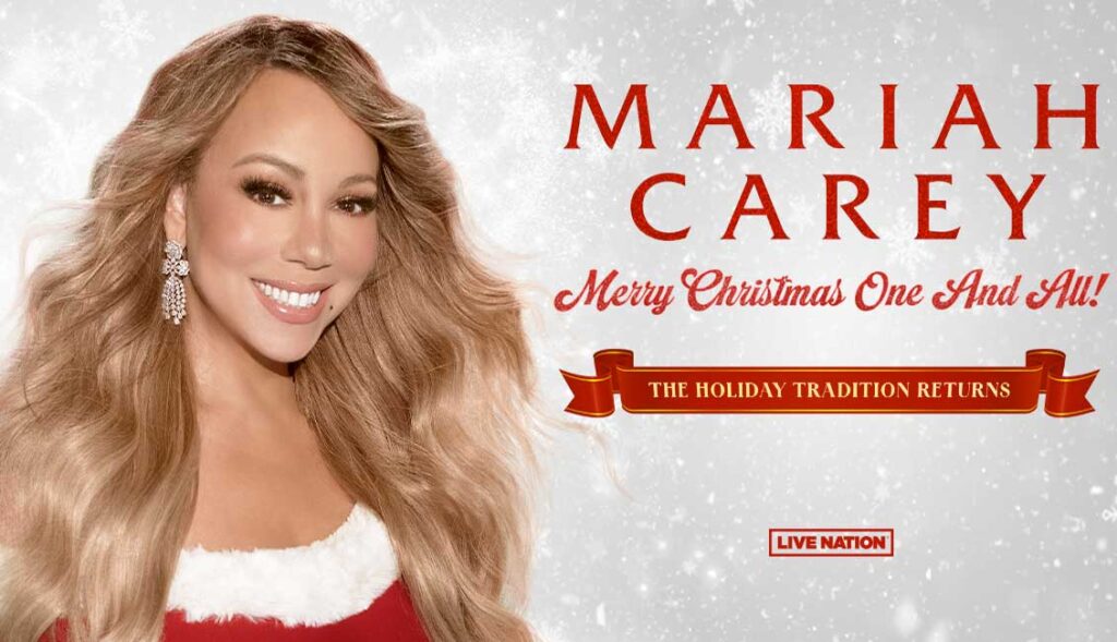 Mariah Carey - Merry Christmas One and All tour dates 2023