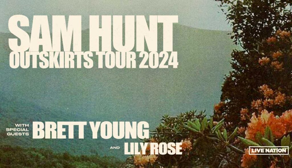 Sam Hunt 2024 tour news