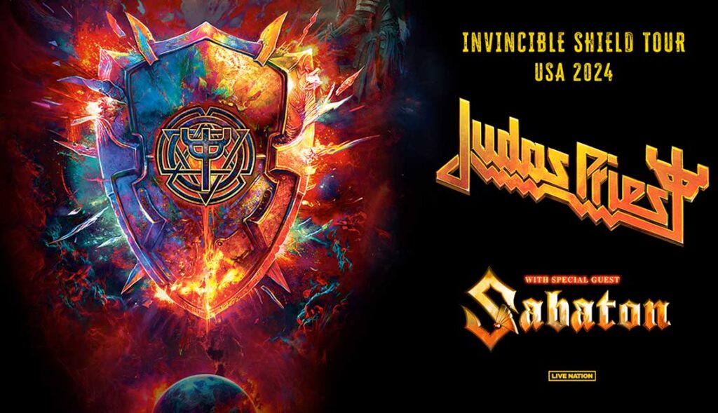 Judas Priest US Invincible Shield tour 2024