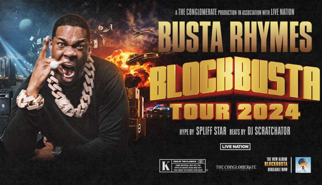 Busta Rhymes announces his Blockbusta Tour 2024