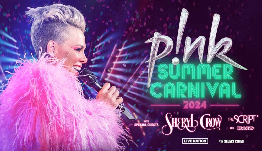 Pink Extends Summer Carnival Tour 2024