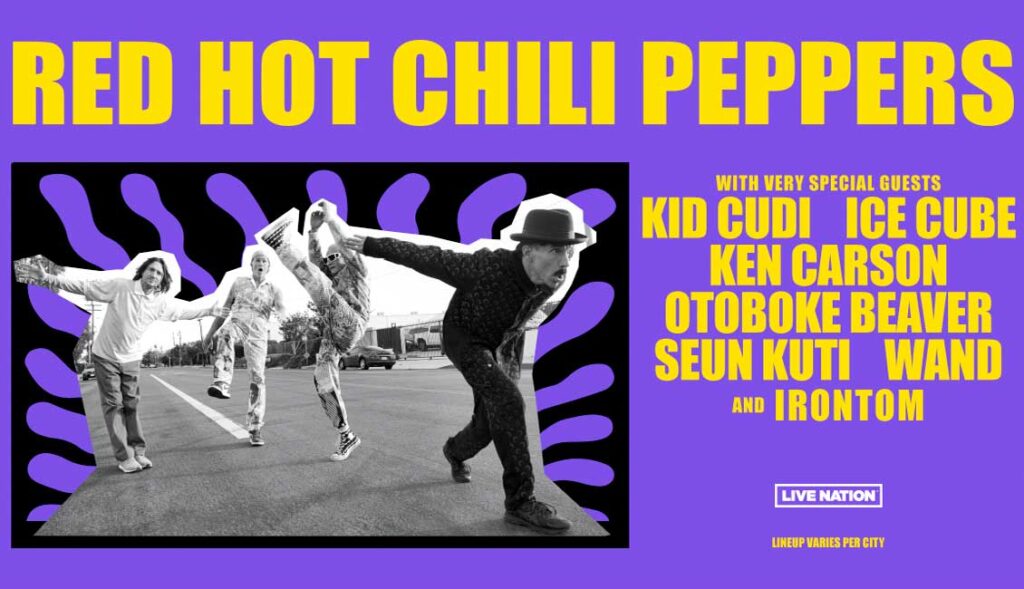 Red Hot Chili Peppers Unlimited Love USA 2024 Tour