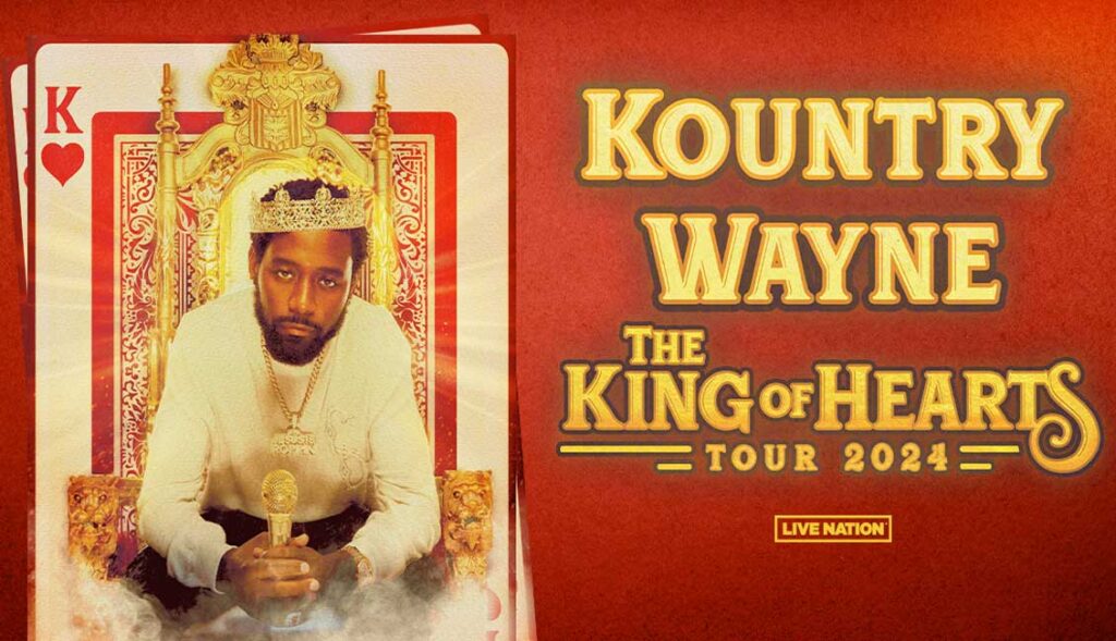 Kountry Wayne announces King of Hearts Tour 2024