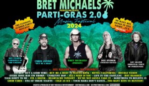 Bret Michaels announces Parti-Gras 2.0