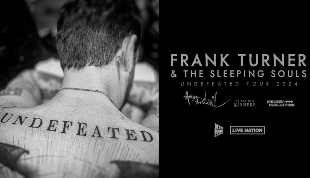Frank Turner and The Sleeping Souls US 2024 tour