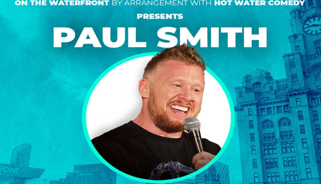 Paul Smith plays On The Waterfront Comedy show 2024 UK