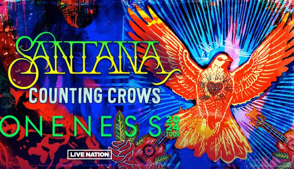 Santana and Counting Crows announce Oneness 2024 US tour
