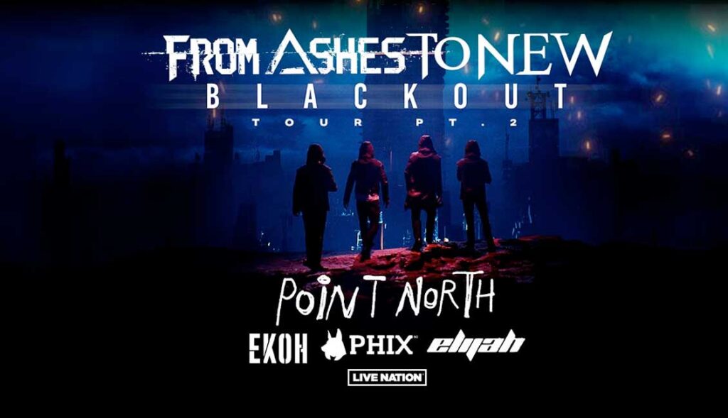 USA From Ashes to New announce Blackout Tour pt2 2024