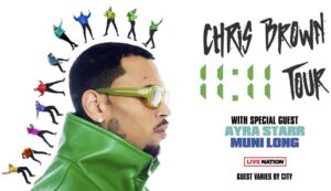 Chris Brown announces 11-11 US tour 2024
