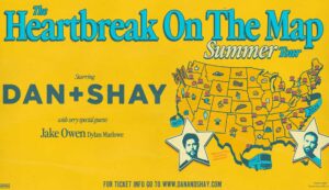 Dan and Shay announce Heartbreak on the Map Summer Tour 2024