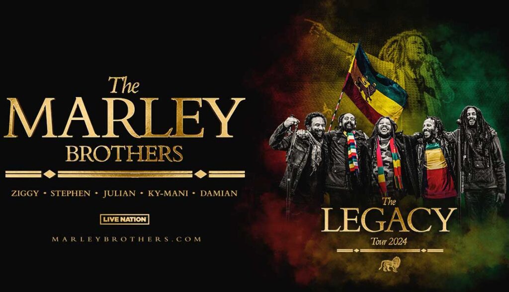 The Marley Brothers Legacy tour USA 2024