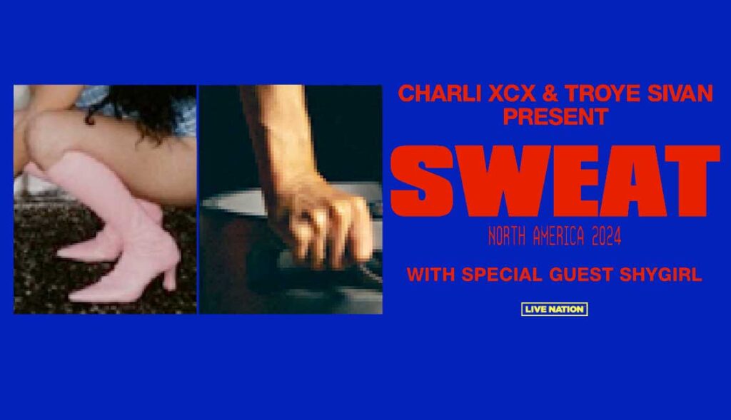 Charli XCX and Troye Sivan announce Sweat tour 2024