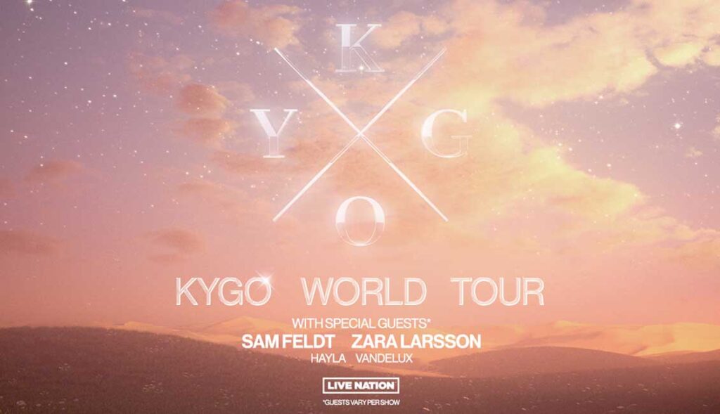 Kygo announces world tour 2024