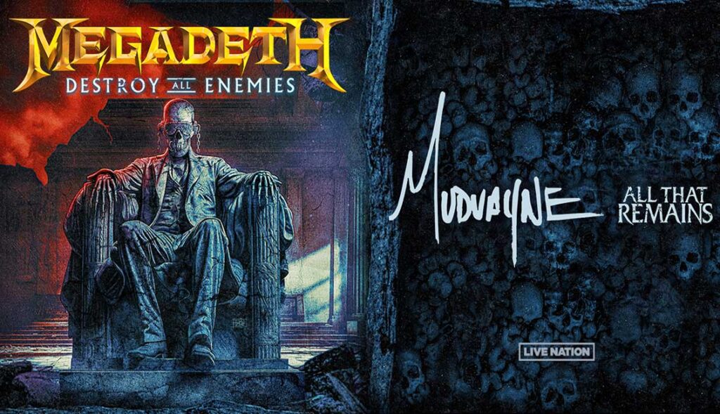 Megadeth announces Destroy All Enemies USA tour 2024