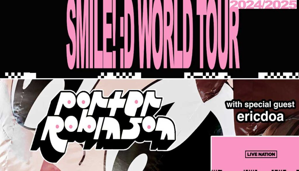 Porter Robinson announces Smile D world tour