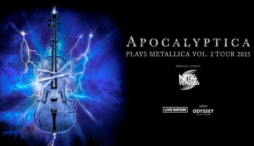 Apocalyptica plays Metallica vol2 tour 2025