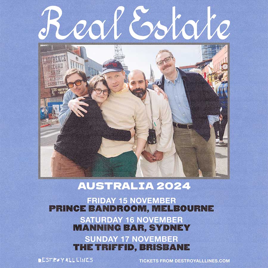 Real Estate Australian tour 2024 poster