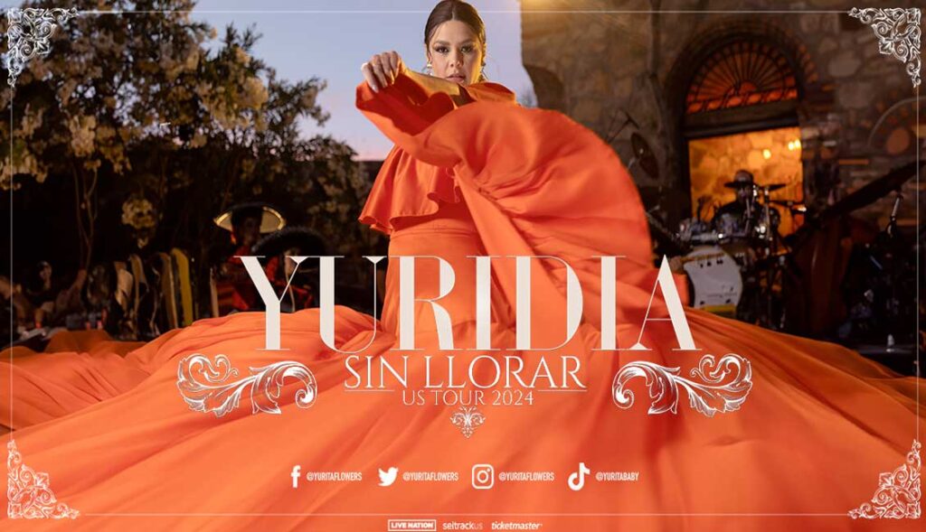 Yurida announces the Sin Llorar US tour