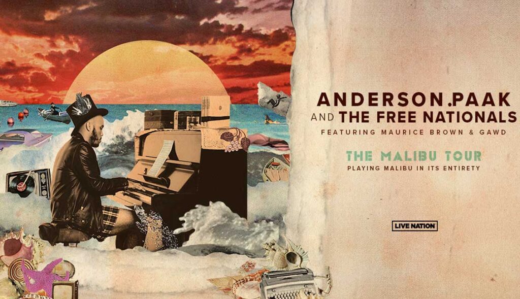 Anderson Paak announces The Malibu tour