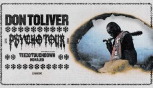 Don Toliver announces the Psycho Tour 2024