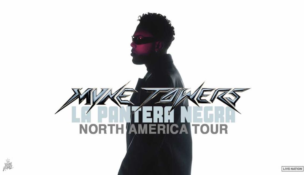 Myke Towers announces La Pantera Negra US tour 2024