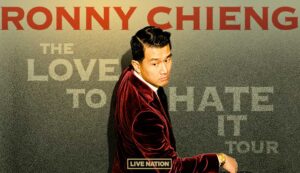 Ronny Chieng announces the 2nd leg of The Love To Hate It Tour 2024