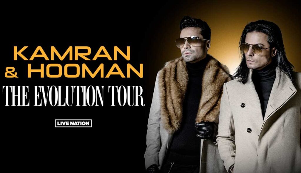 Kamran and Hooman announce fall 2024 Evolution tour