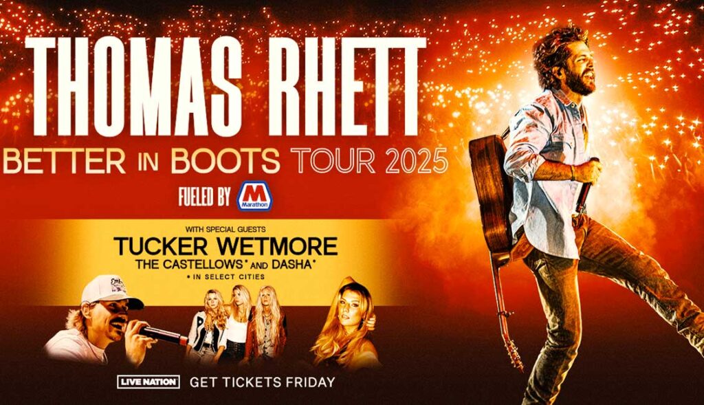 Thomas Rhett announces Better In Boots US tour 2025