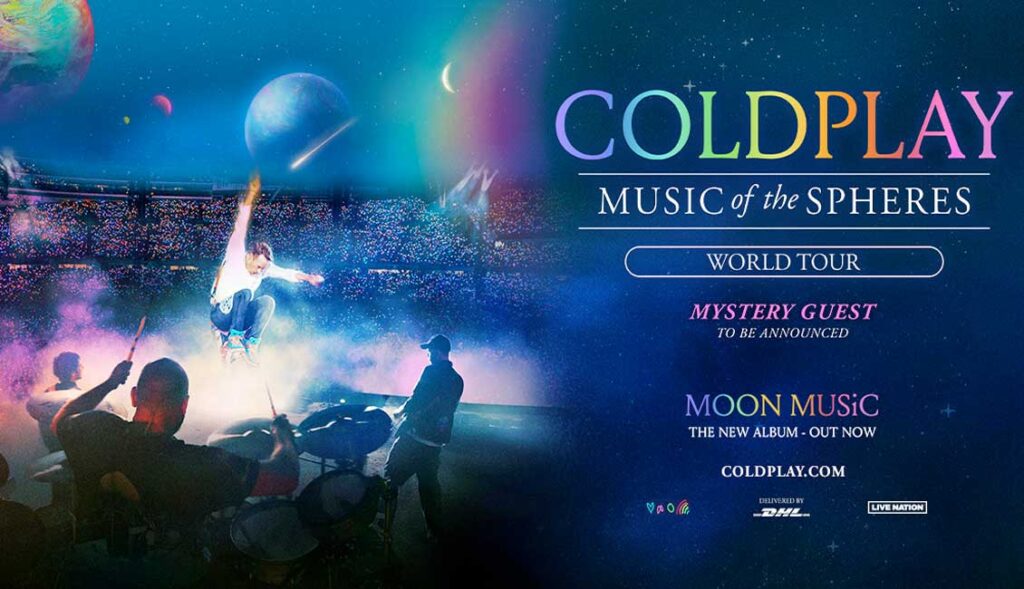 Coldplay Music of the Spheres World Tour 2025