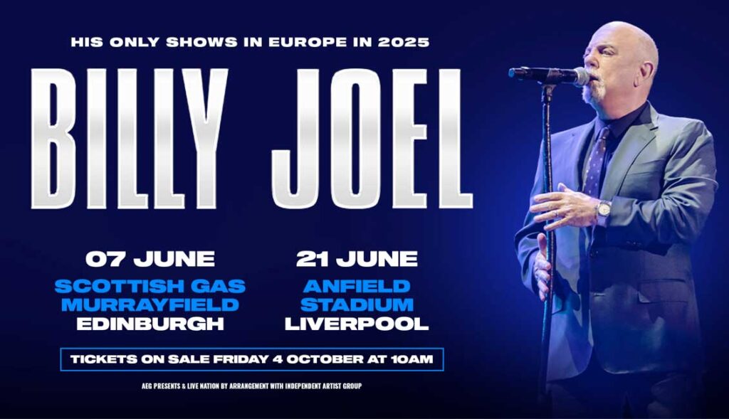 Billy Joel plays 2 exclusive UK shows in 2025