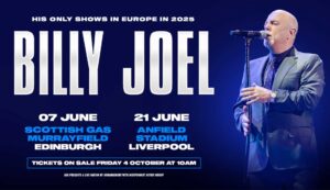 Billy Joel plays 2 exclusive UK shows in 2025