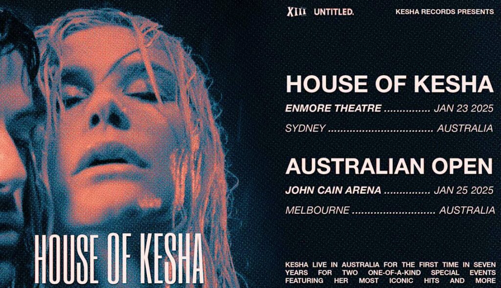 Kesha announces House of Kesha Australia date 2025