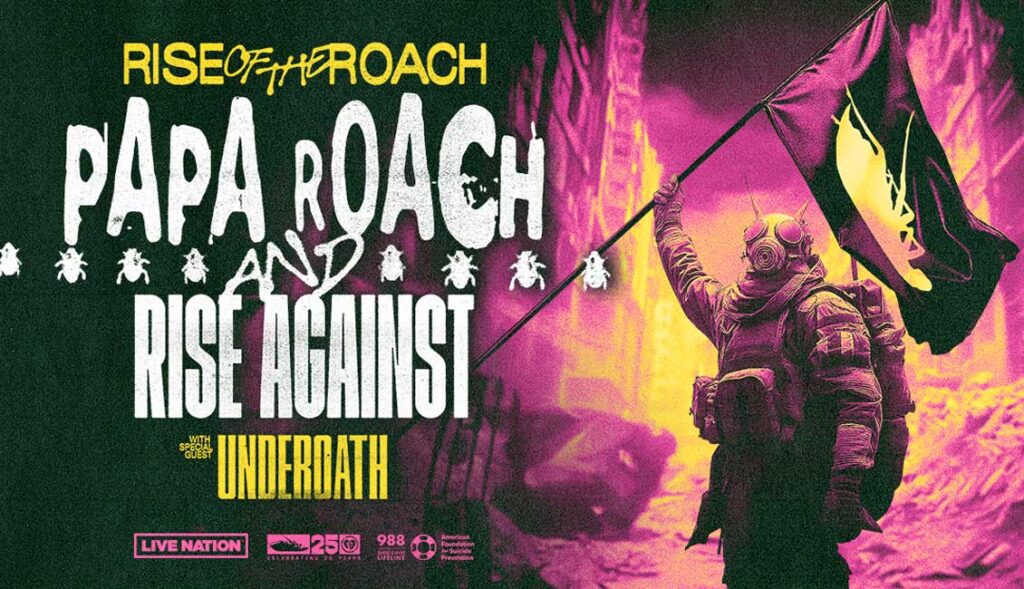 Papa Roach announce Rise of The Roach US 2025 tour