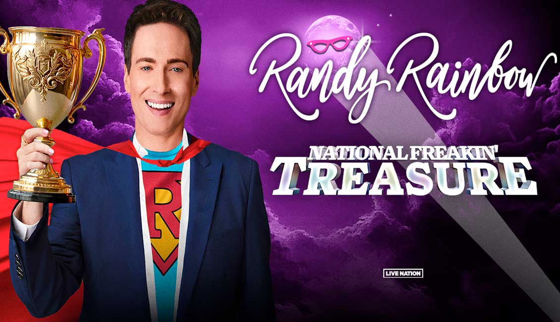 Comedian Randy Rainbow announces National Freakin Treasure Tour