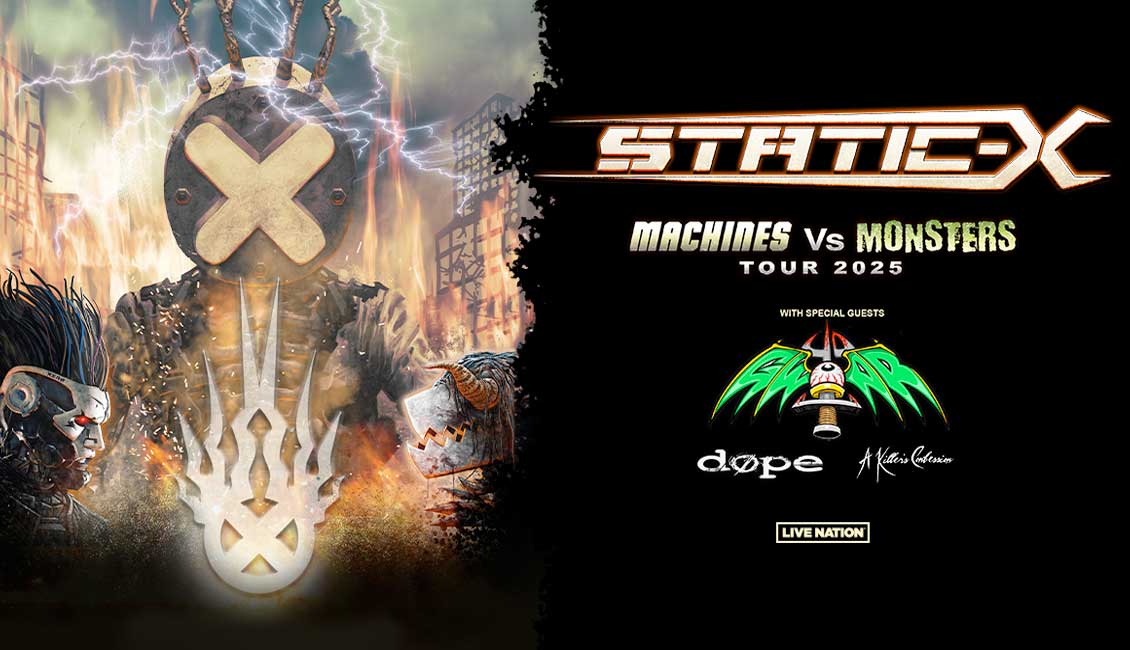 Static X announce Machines v Monsters 2025 Tour