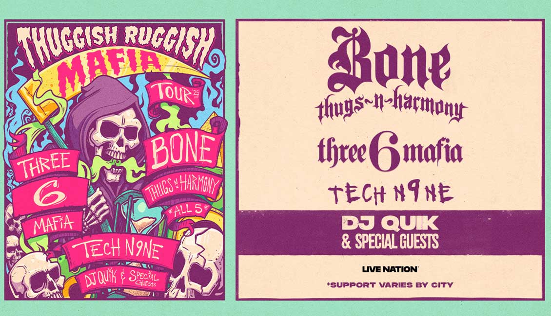 Bone Thugs n Harmony and Three 6 Mafia tour 2025
