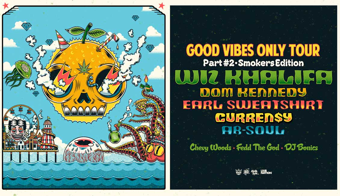 Wiz Khalifa Good Vibes Only Smokers Edition Tour 2025
