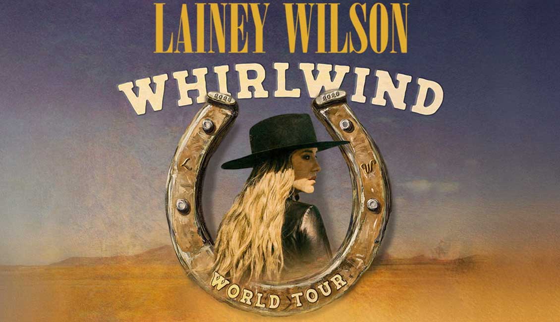 Lainey Wilson announces Whirlwind Tour dates Australia New Zealand 2026