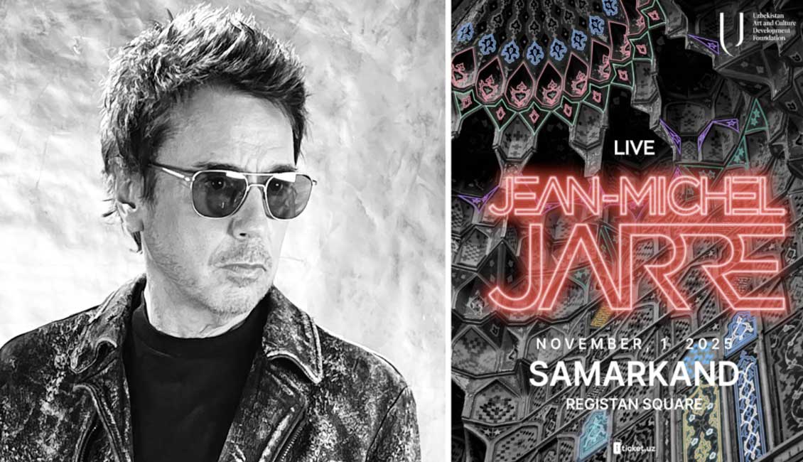 Jean Michel Jarre Announces First Ever Uzbekistan Concert