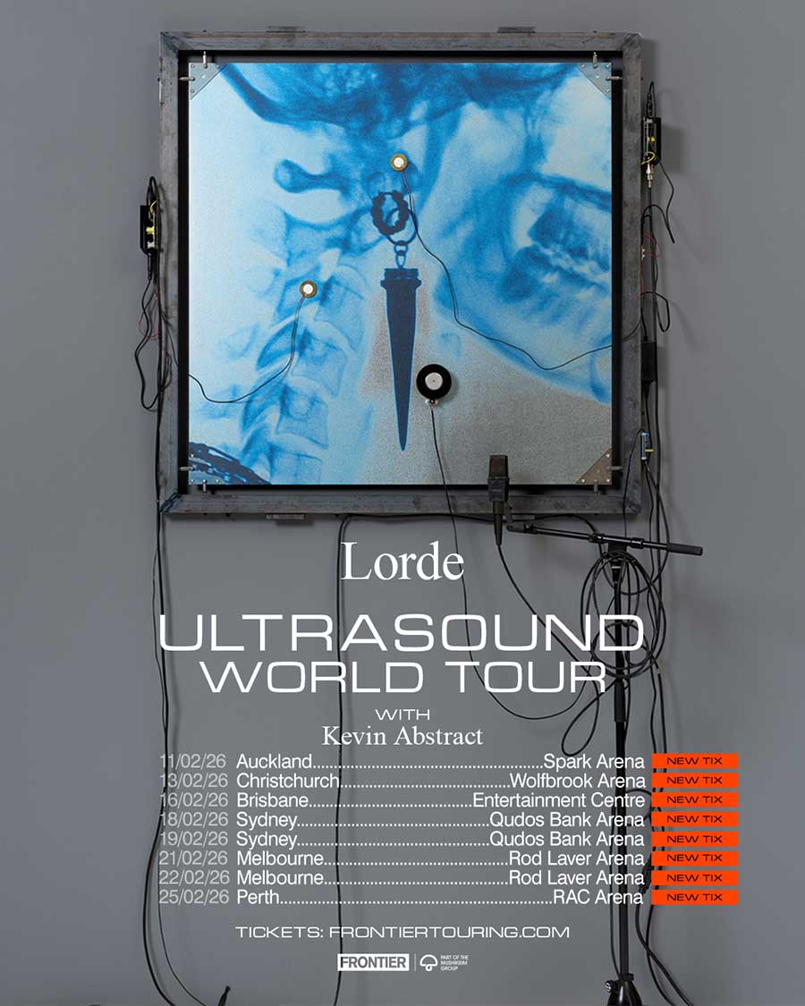 Lorde Ultrasound Australia New Zealand 2026 extra dates poster