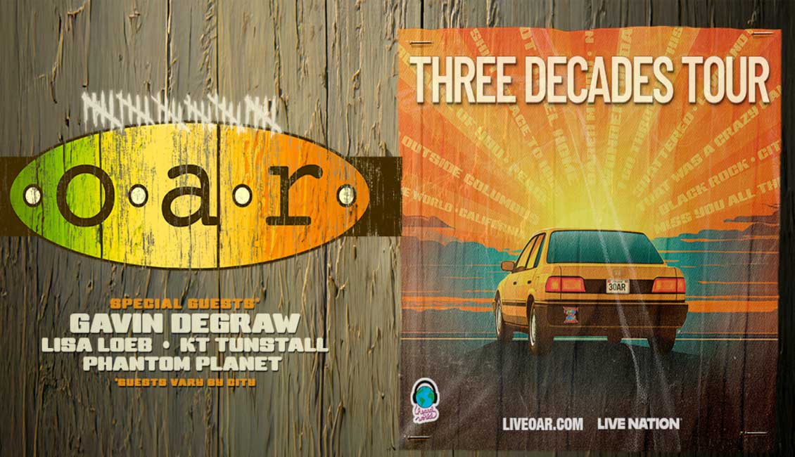 O.A.R. Three Decades Tour 2026