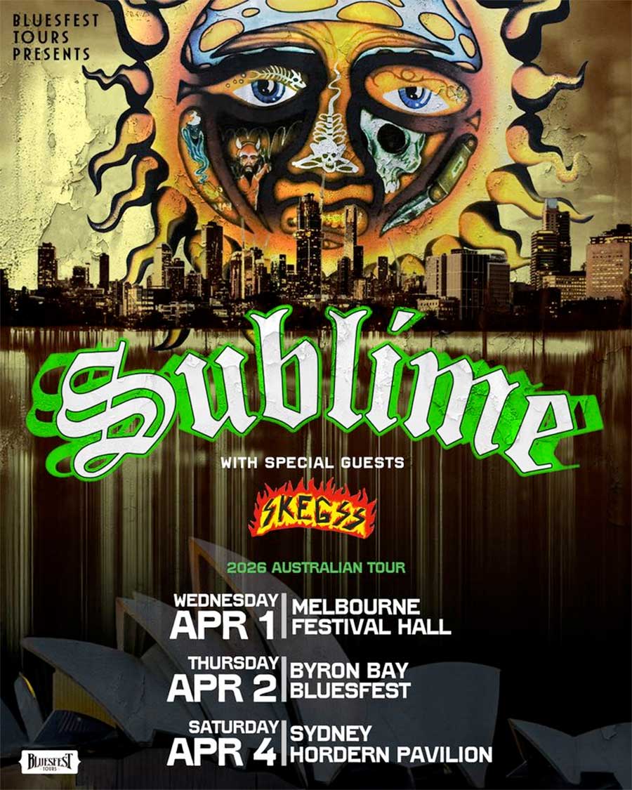 Sublime Bluesfest Sideshows poster 2026