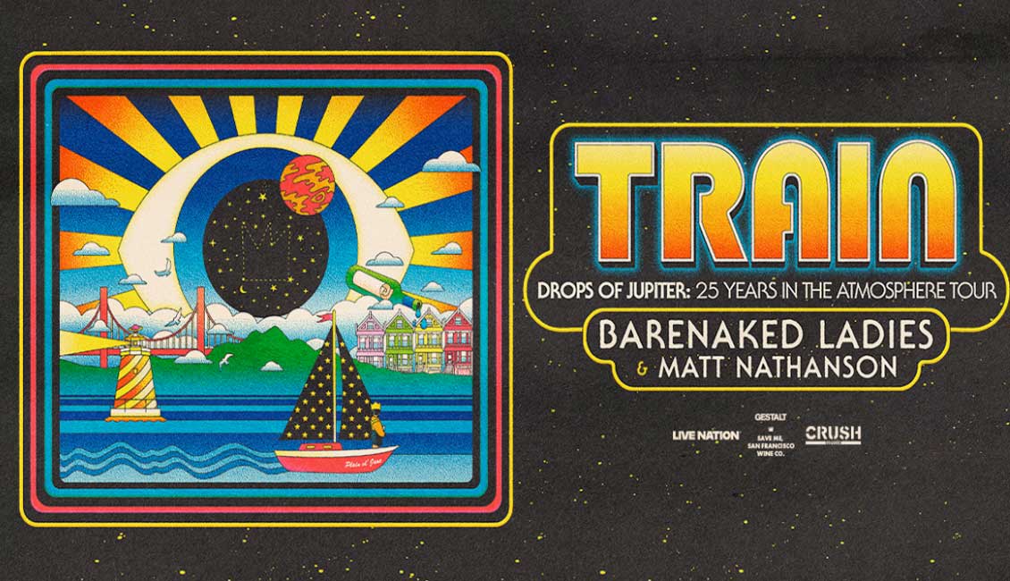 Train announce Drops of Jupiter 25th anniversary Tour 2026