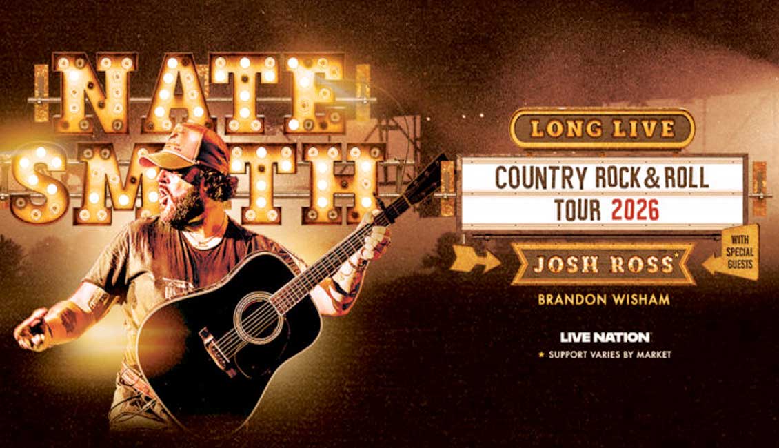 Nate Smith announces the Long Live Country Rock n Roll 2026 tour